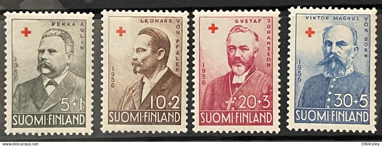 FINLAND  - MNH** - 1956 - # 448/451 - Neufs