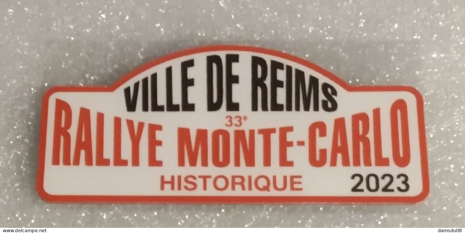 Aimant Rallye Monte Carlo Historique 2023 Reims  Magnet - Transport