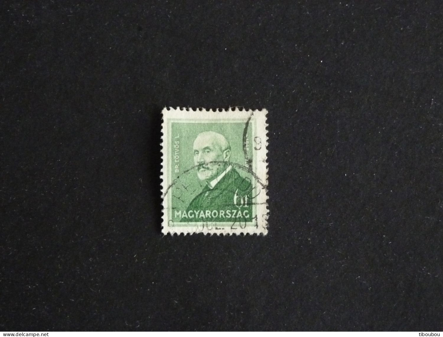 HONGRIE HUNGARY MAGYAR YT 452 OBLITERE - L. EÖTVÖS - Used Stamps