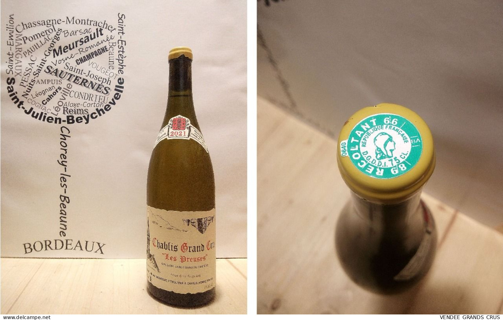 Chablis Grand Cru 2021 - Les Preuses - Vincent Dauvissat - 75 Cl - Blanc - Wine