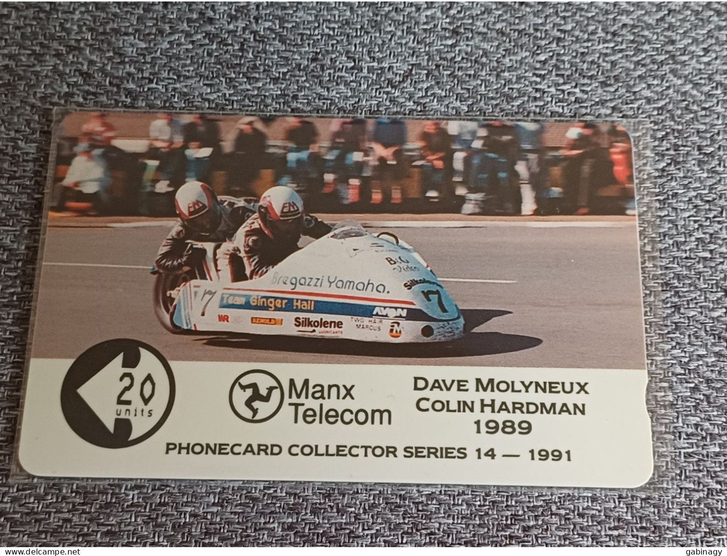 ISLE OF MAN - Molyneaux/Hardmann - MOTORCYCLE - 5.235 EX. - Isle Of Man