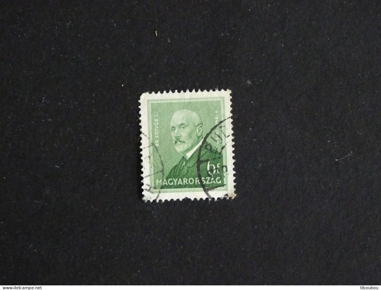 HONGRIE HUNGARY MAGYAR YT 452 OBLITERE - L. EÖTVÖS - Used Stamps