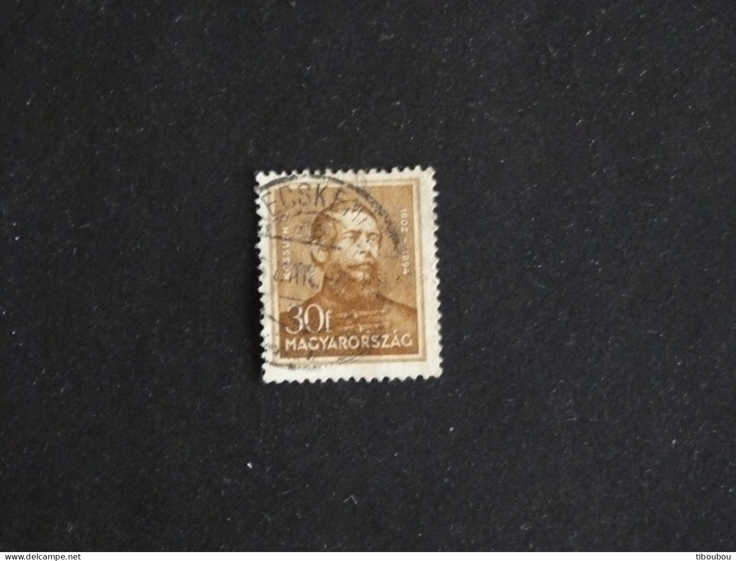 HONGRIE HUNGARY MAGYAR YT 456 OBLITERE - L. KOSSUTH - Used Stamps