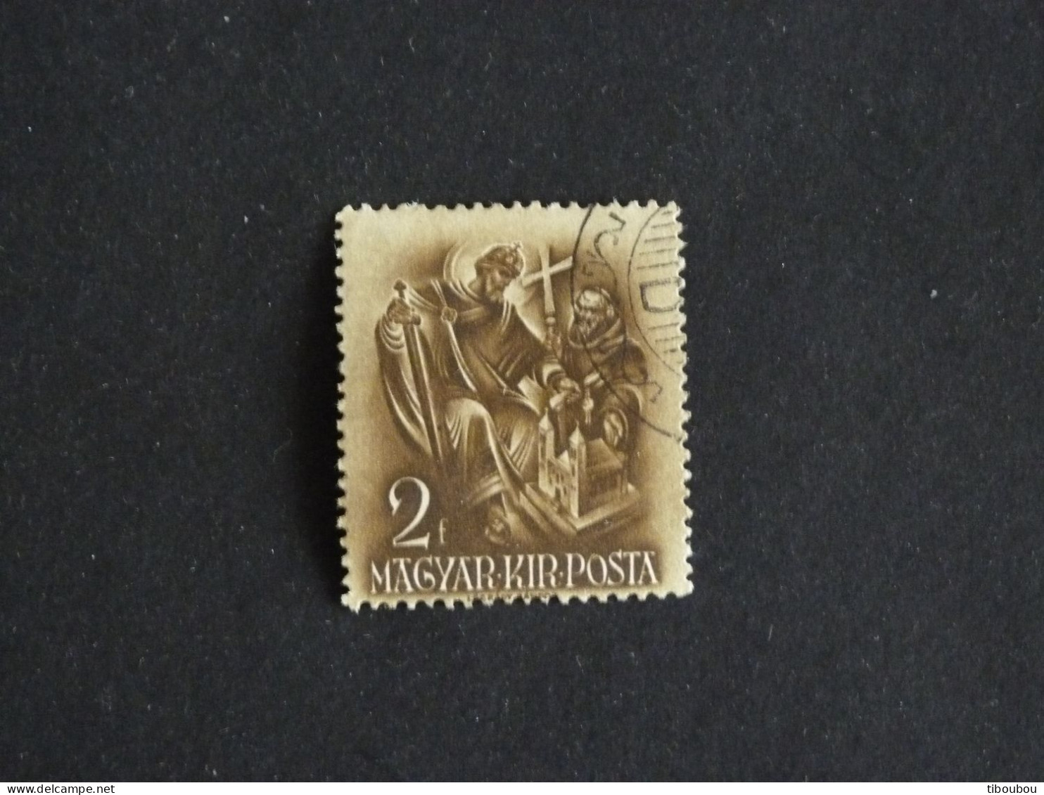 HONGRIE HUNGARY MAGYAR YT 491 OBLITERE - 9e CENTENAIRE DE LA MORT DE SAINT ETIENNE - Used Stamps