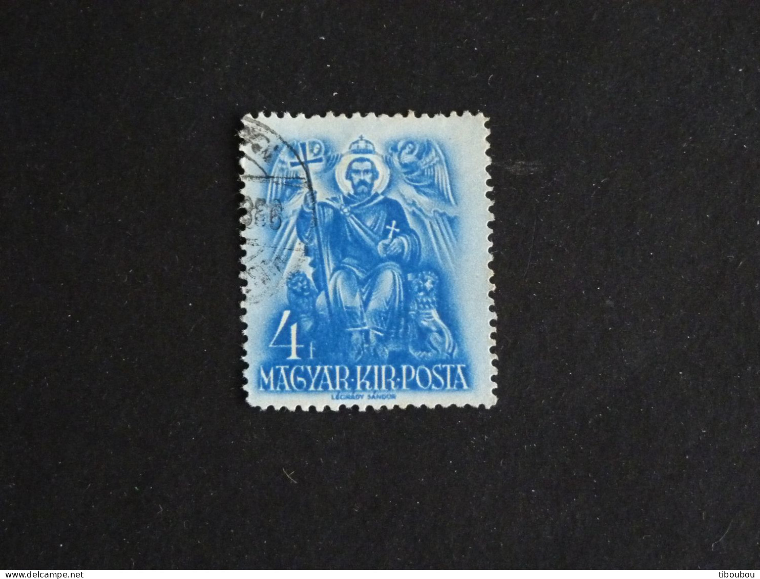 HONGRIE HUNGARY MAGYAR YT 492 OBLITERE - 9e CENTENAIRE DE LA MORT DE SAINT ETIENNE - Used Stamps