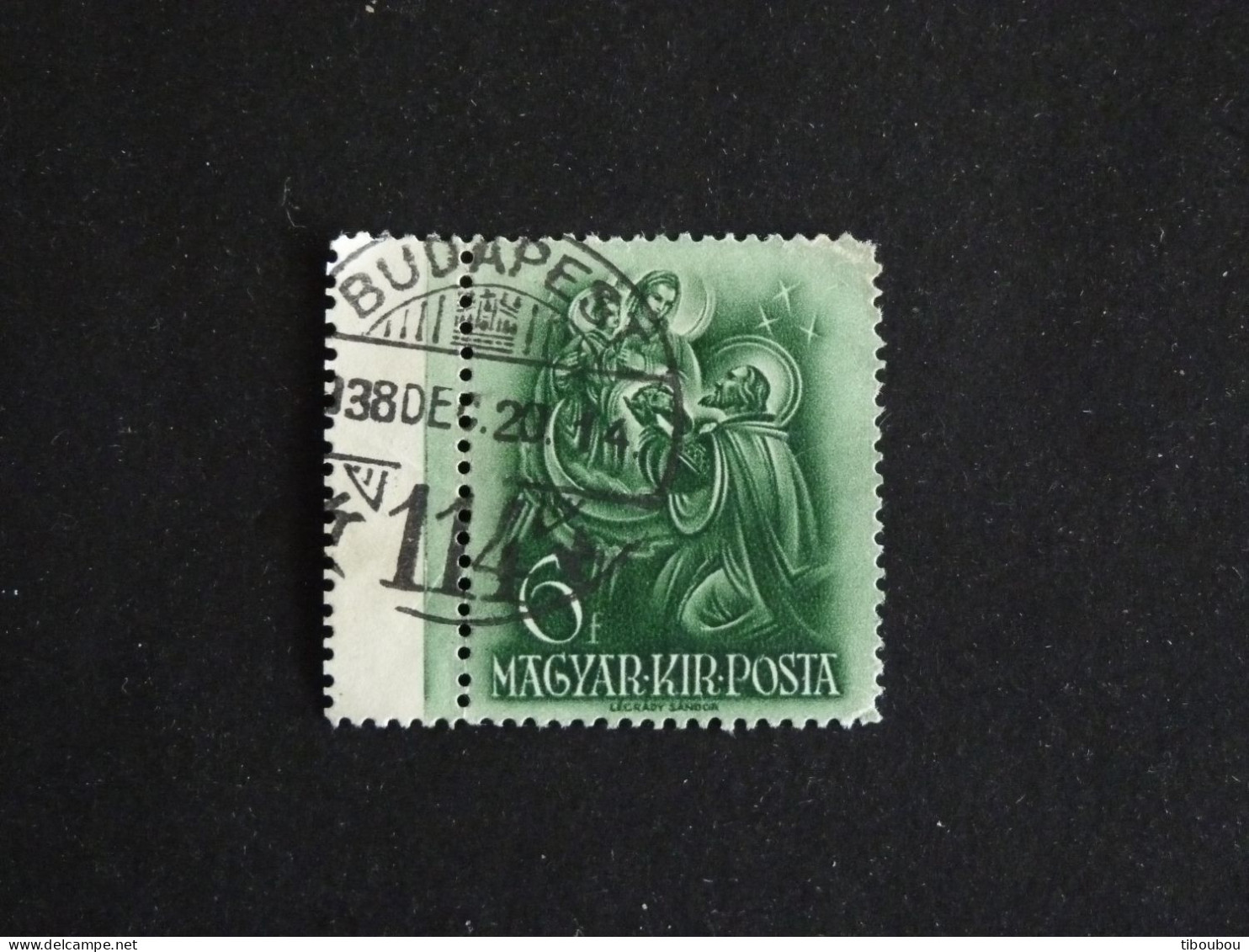 HONGRIE HUNGARY MAGYAR YT 494 OBLITERE - 9e CENTENAIRE DE LA MORT DE SAINT ETIENNE - Used Stamps