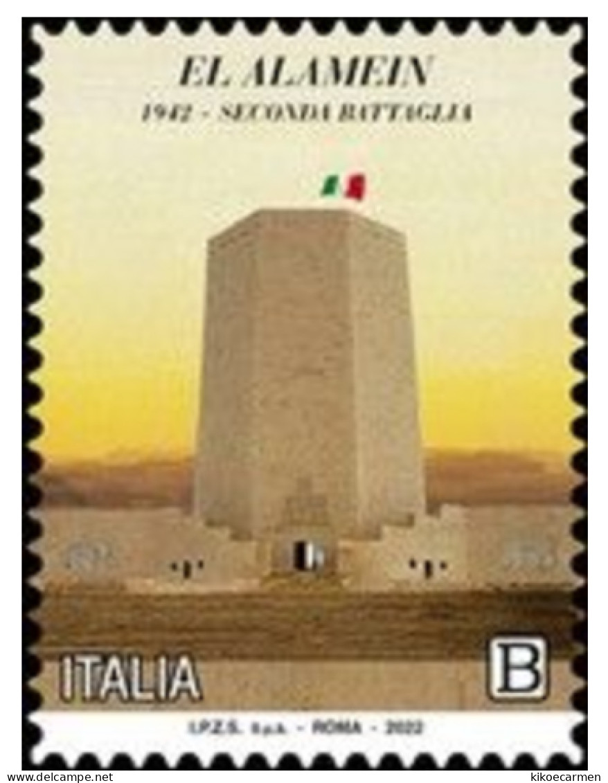 El Alamein Italia Repubblica Italiana 2022 USATO - 2021-...: Usati