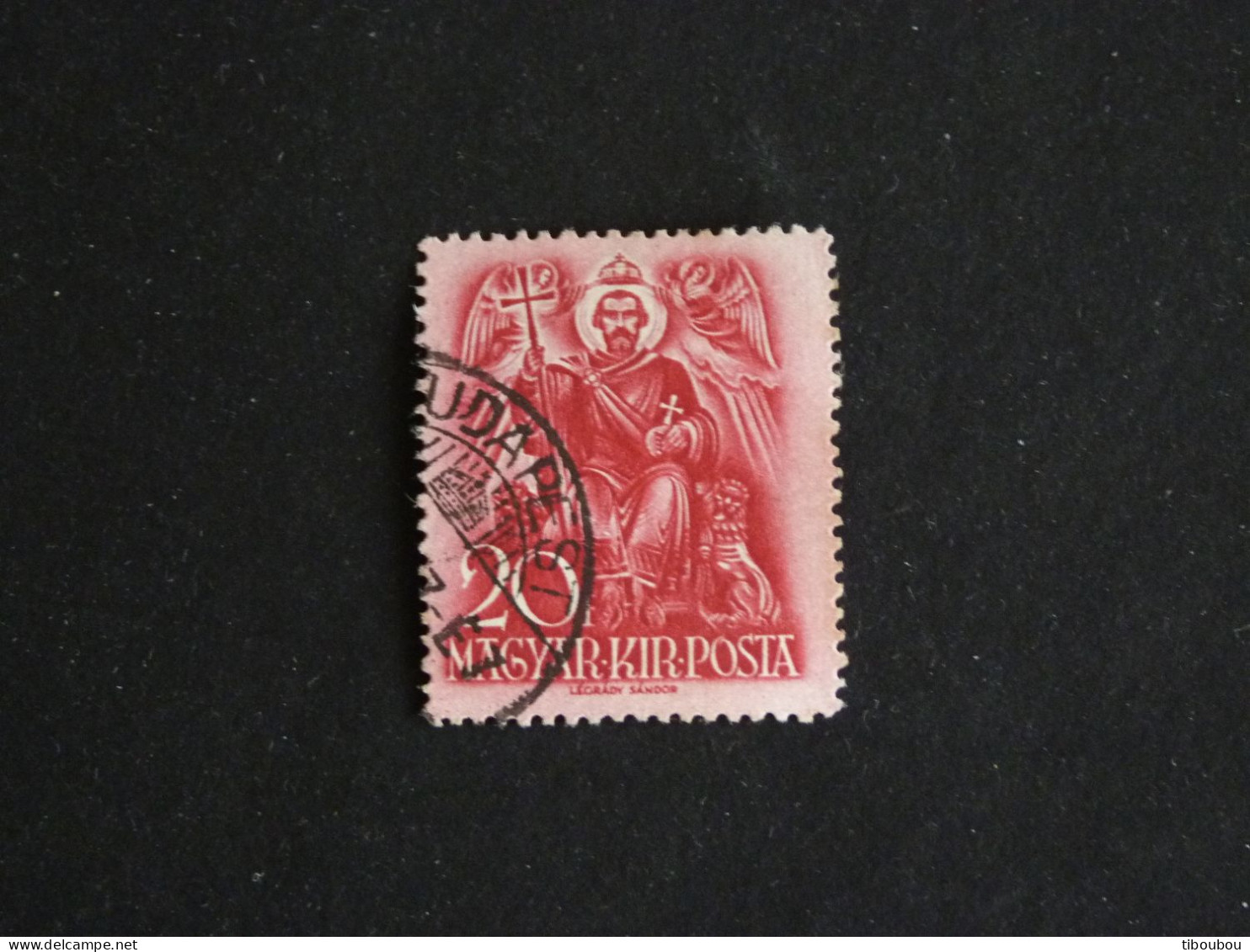 HONGRIE HUNGARY MAGYAR YT 497 OBLITERE - 9e CENTENAIRE DE LA MORT DE SAINT ETIENNE - Used Stamps