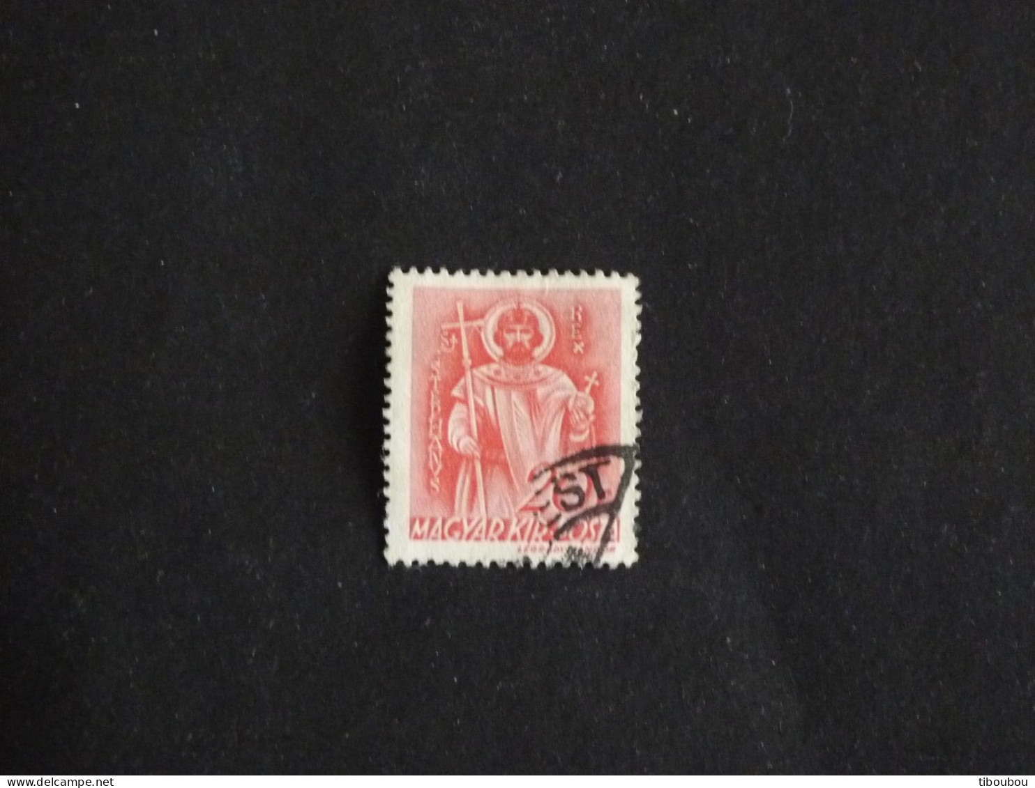 HONGRIE HUNGARY MAGYAR YT 531 OBLITERE - ROI SAINT ETIENNE - Used Stamps