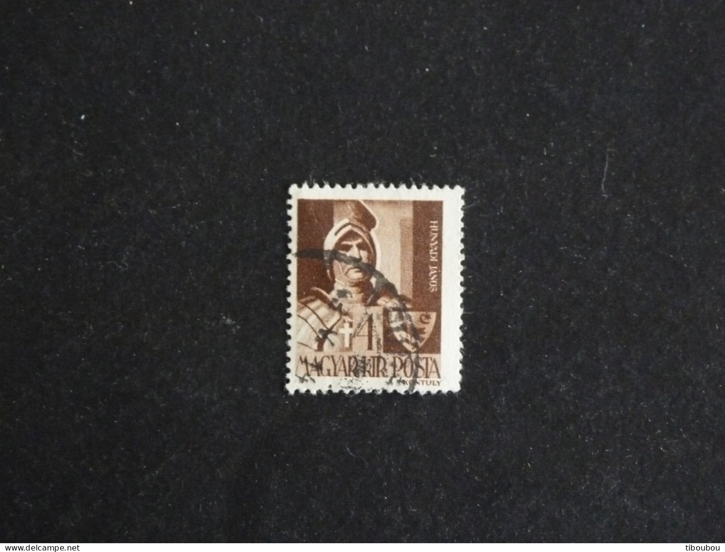HONGRIE HUNGARY MAGYAR YT 615 OBLITERE - JANOS HUNYADI - Used Stamps
