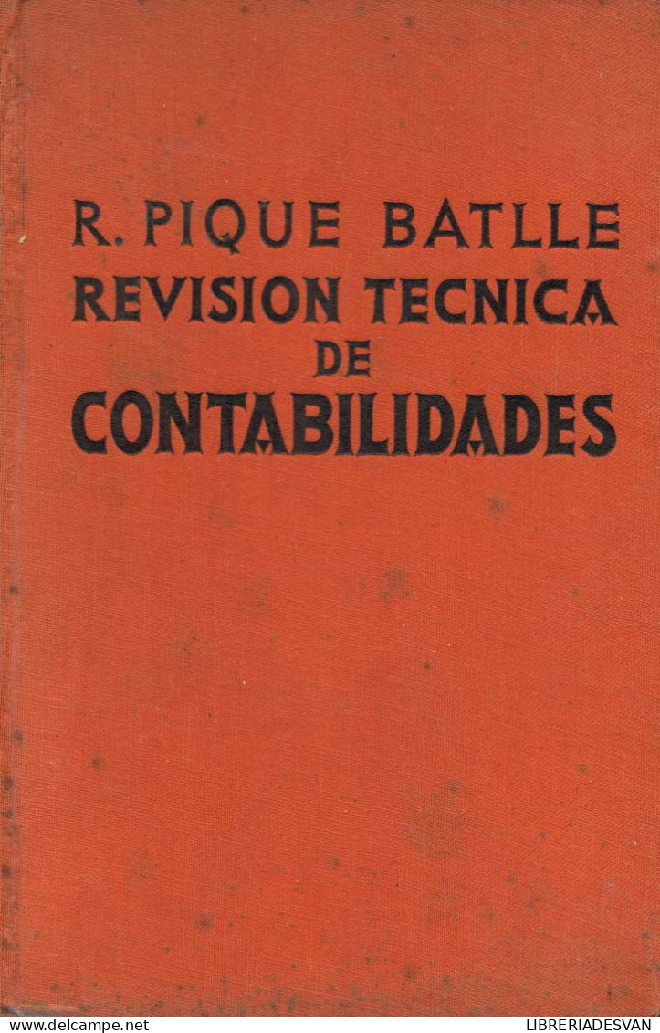 Revisión Técnica De Contabilidades - Ricardo Piqué Batlle - Praktisch