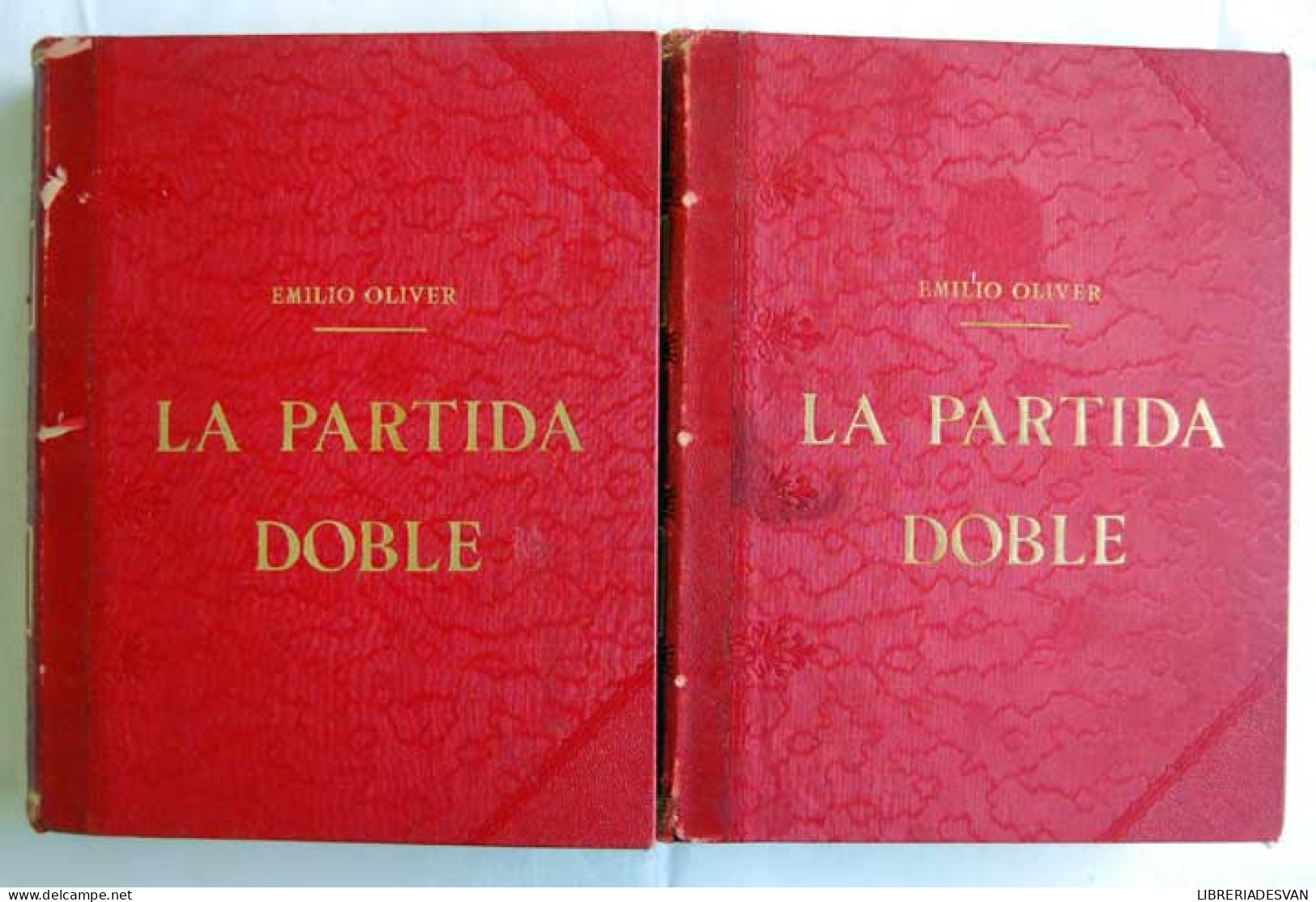 La Partida Doble (2 Tomos) - Emilio Oliver Castañer - Práctico