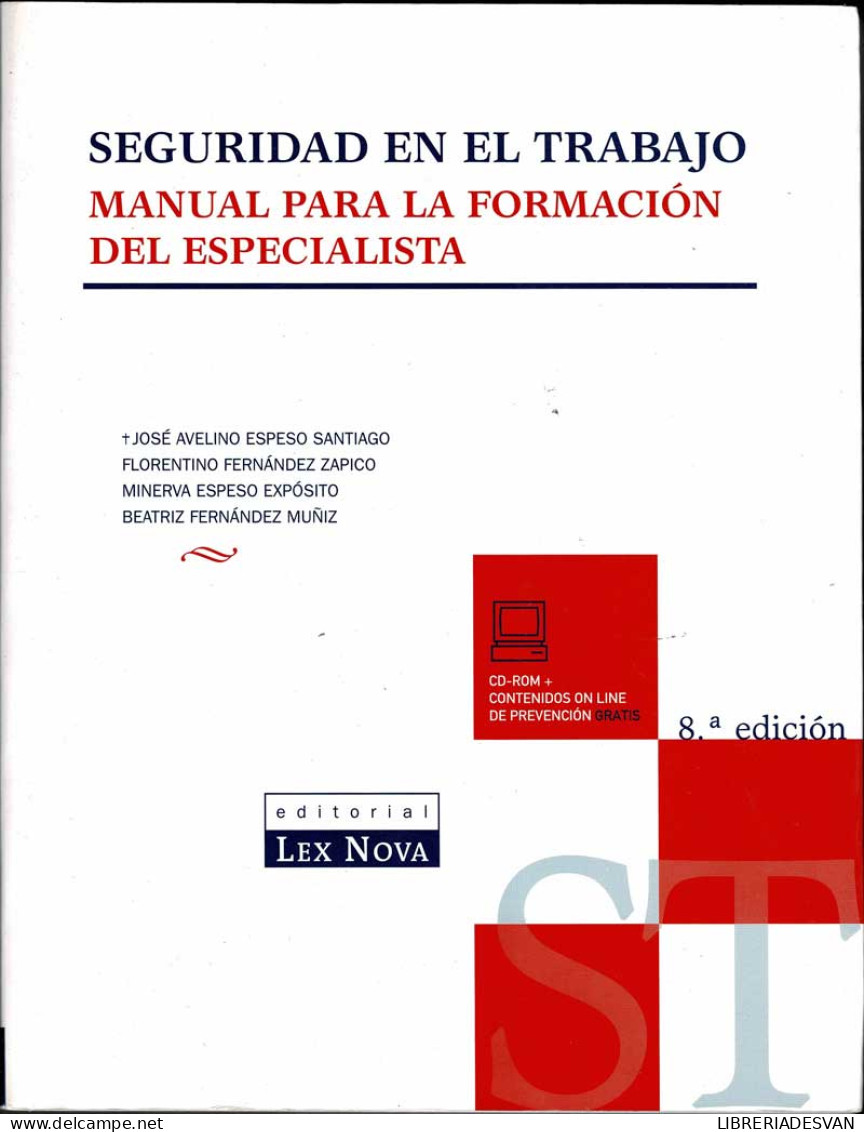 Seguridad En El Trabajo. Manual Para La Formación Del Especialista - AA.VV. - Lifestyle