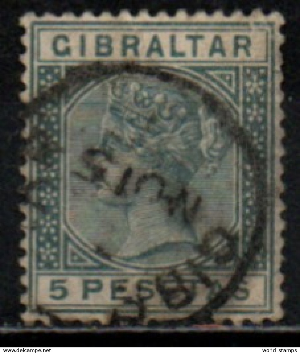 GIBRALTAR 1889 O - Gibraltar