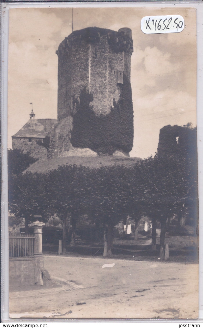 BRICQUEBEC- CARTE-PHOTO- LE DONJON - Bricquebec