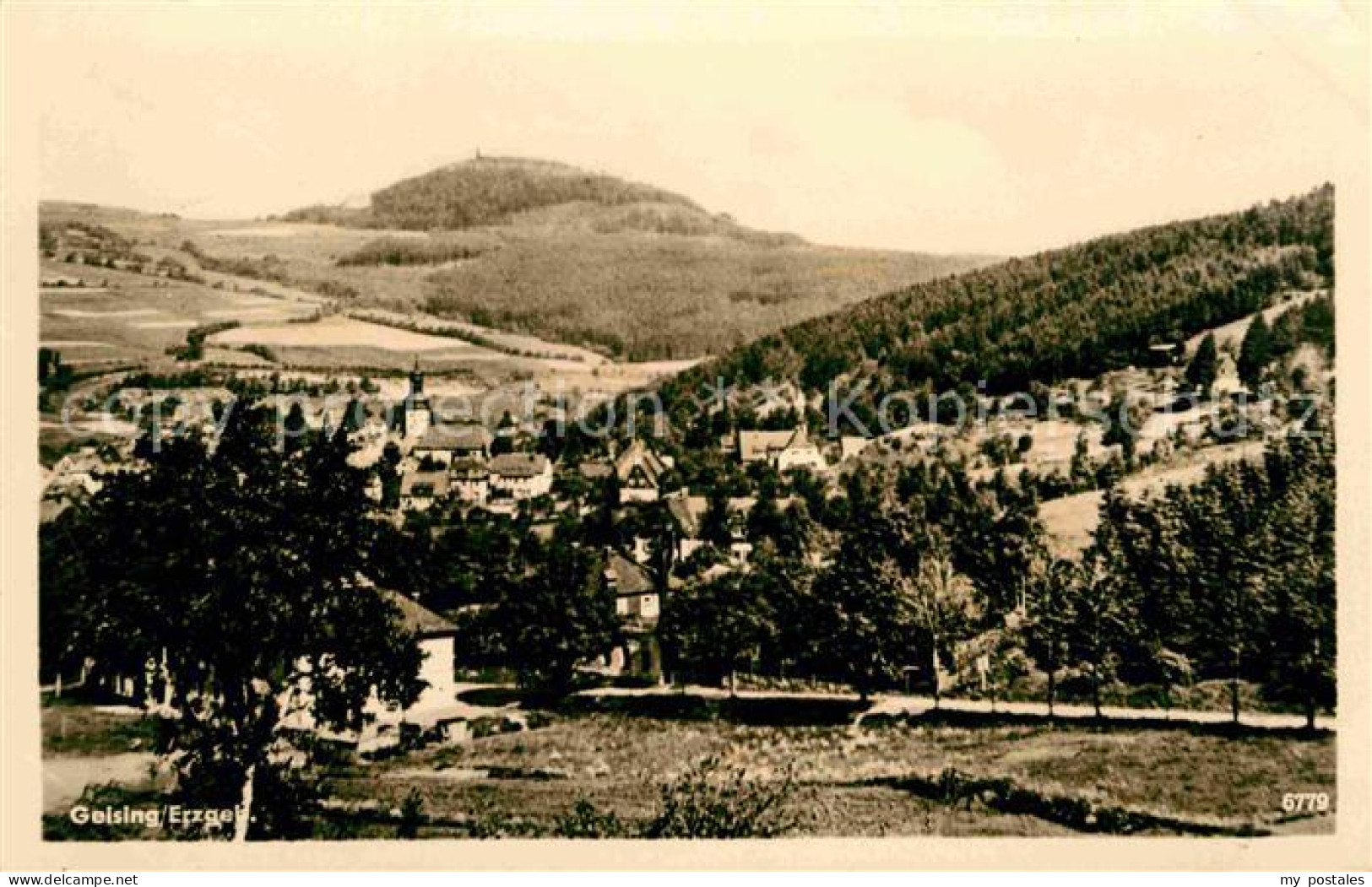 72632089 Geising Erzgebirge Panorama Bergstadt Geising Osterzgebirge - Geising