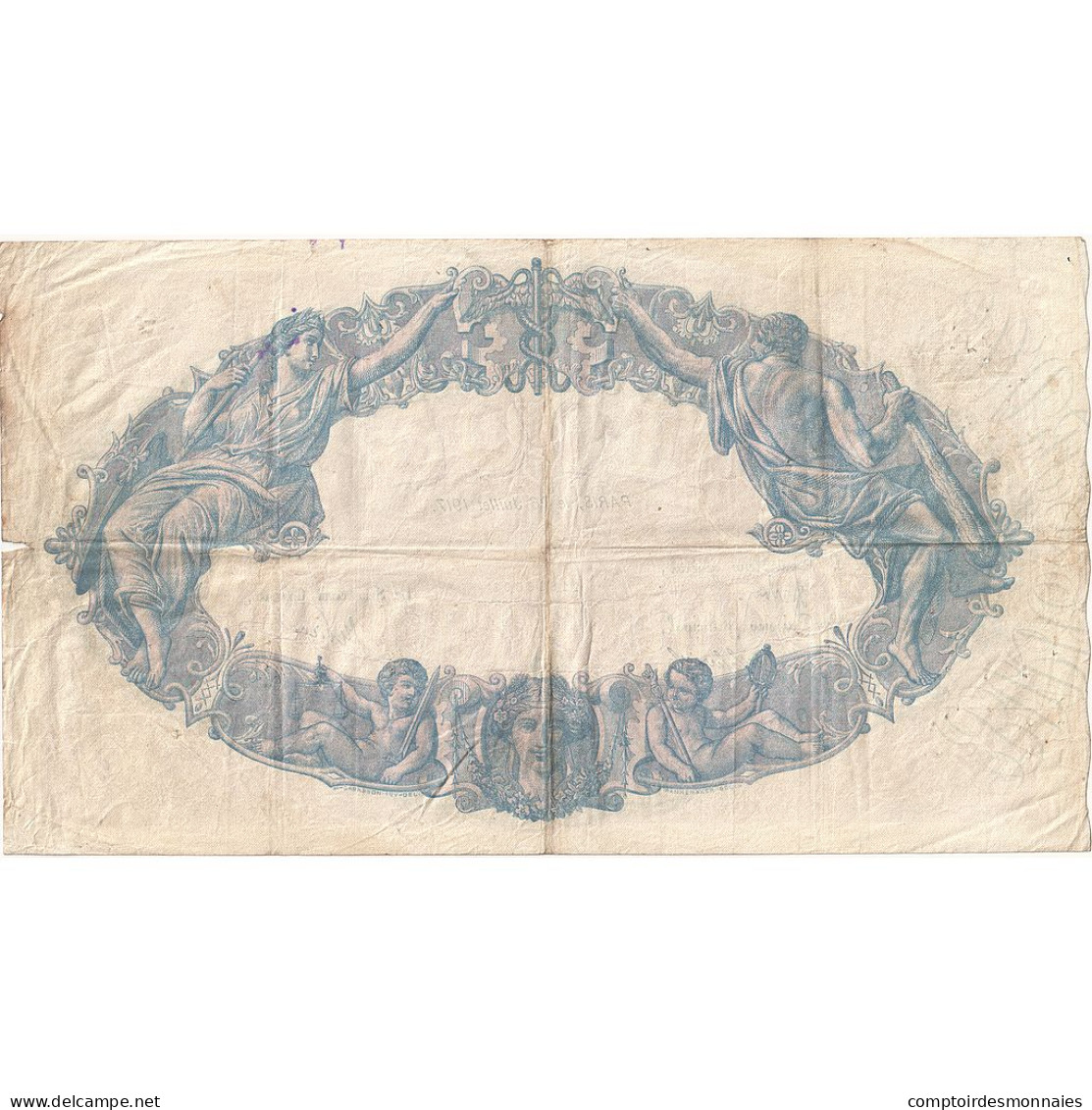 France, 500 Francs, Bleu Et Rose, 1917, O.474, TB+, Fayette:30.23, KM:66g - 500 F 1888-1940 ''Bleu Et Rose''