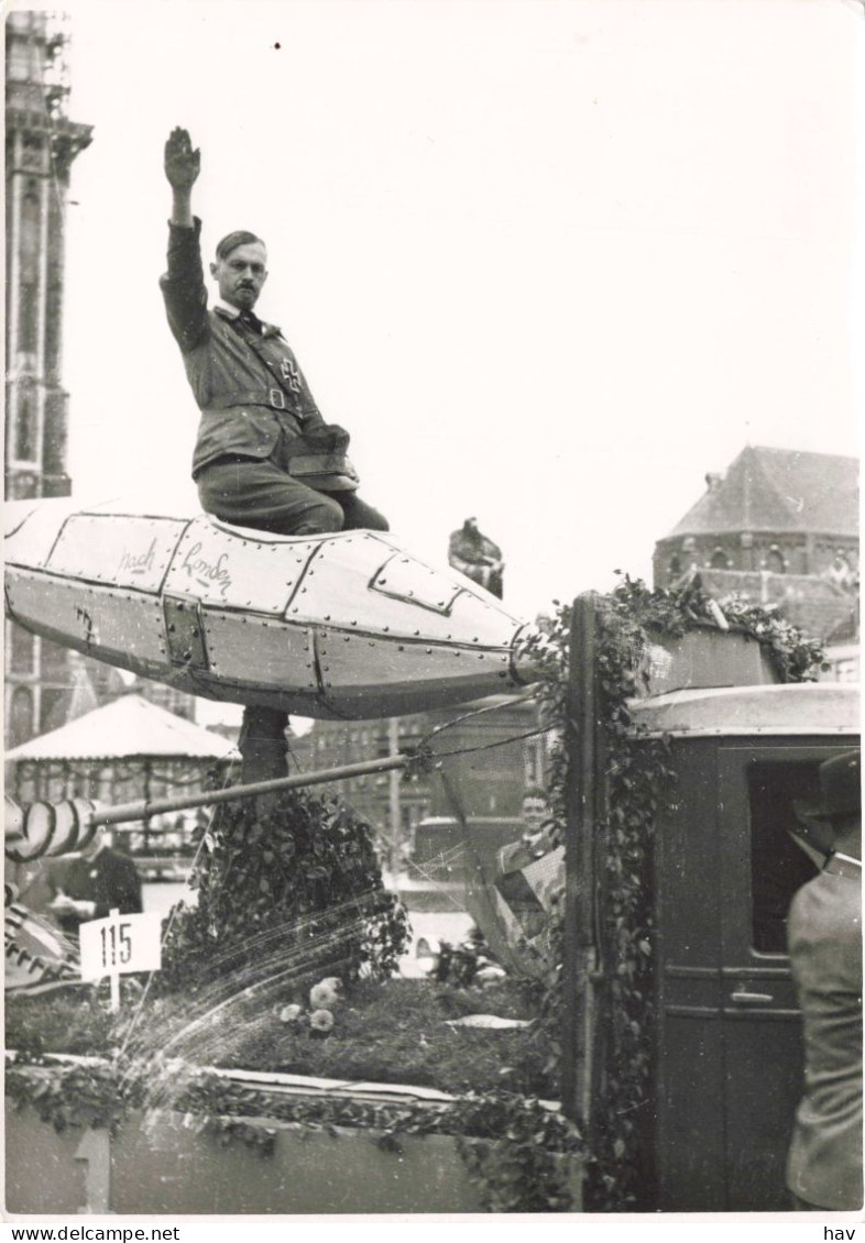 Delft Markt Feest Oude Foto 3198 - Delft