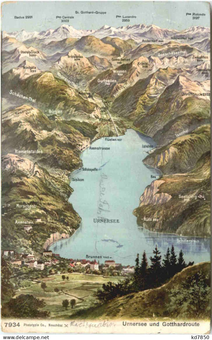 Urner See Und Umgebung - Autres & Non Classés