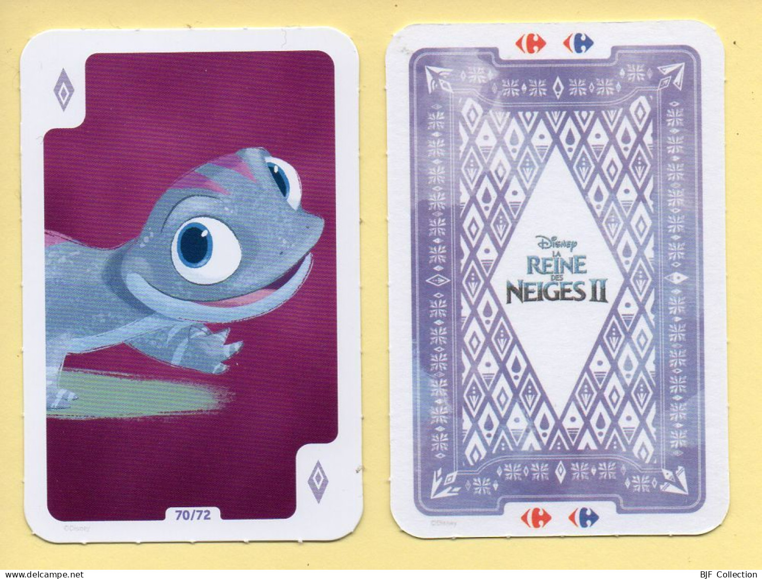 Carte Collector : LA REINE DES NEIGES II N° 70/72 – Disney / Carrefour - Disney