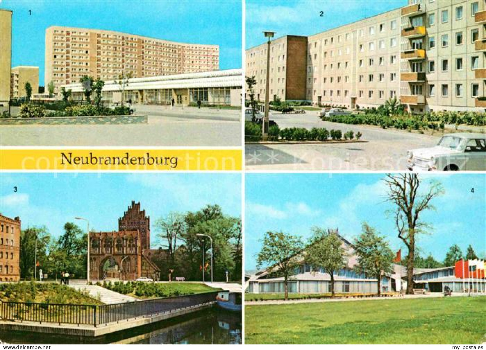 72631766 Neubrandenburg Keplerstrasse Treptower-Tor Stadthalle  Neubrandenburg - Neubrandenburg
