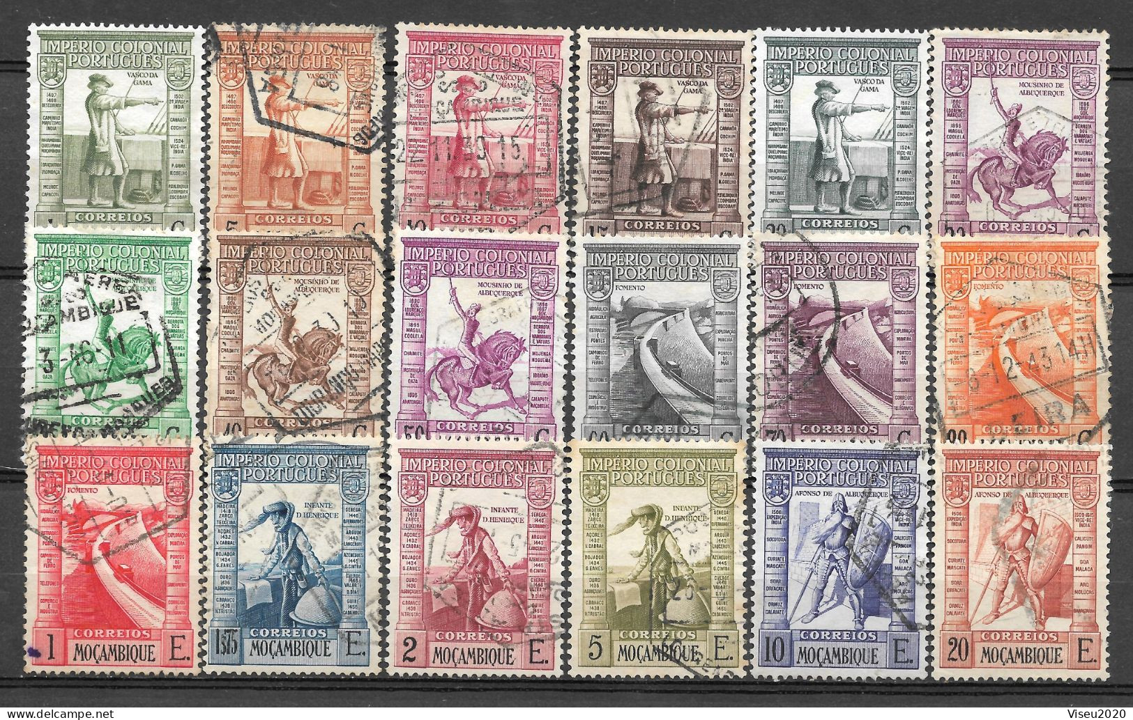 Guine 1938  Inperio Colonial Portugues - Set Completo - Guinée Portugaise