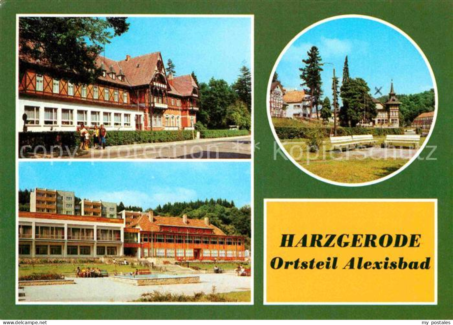 72631438 Harzgerode Alexisbad Hotel-Linde Cafe-Exquisit Harzgerode - Harzgerode