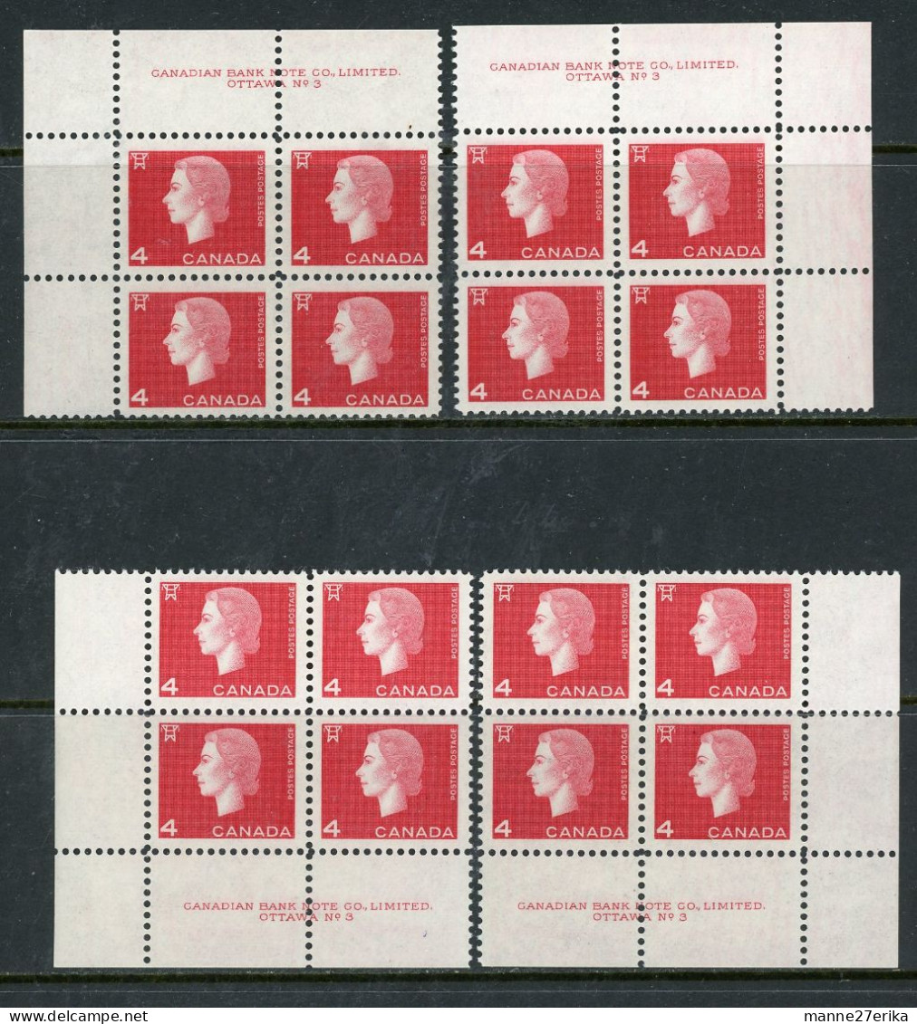 Canada MNH PB 1962-63 "Cameo Issue" - Unused Stamps