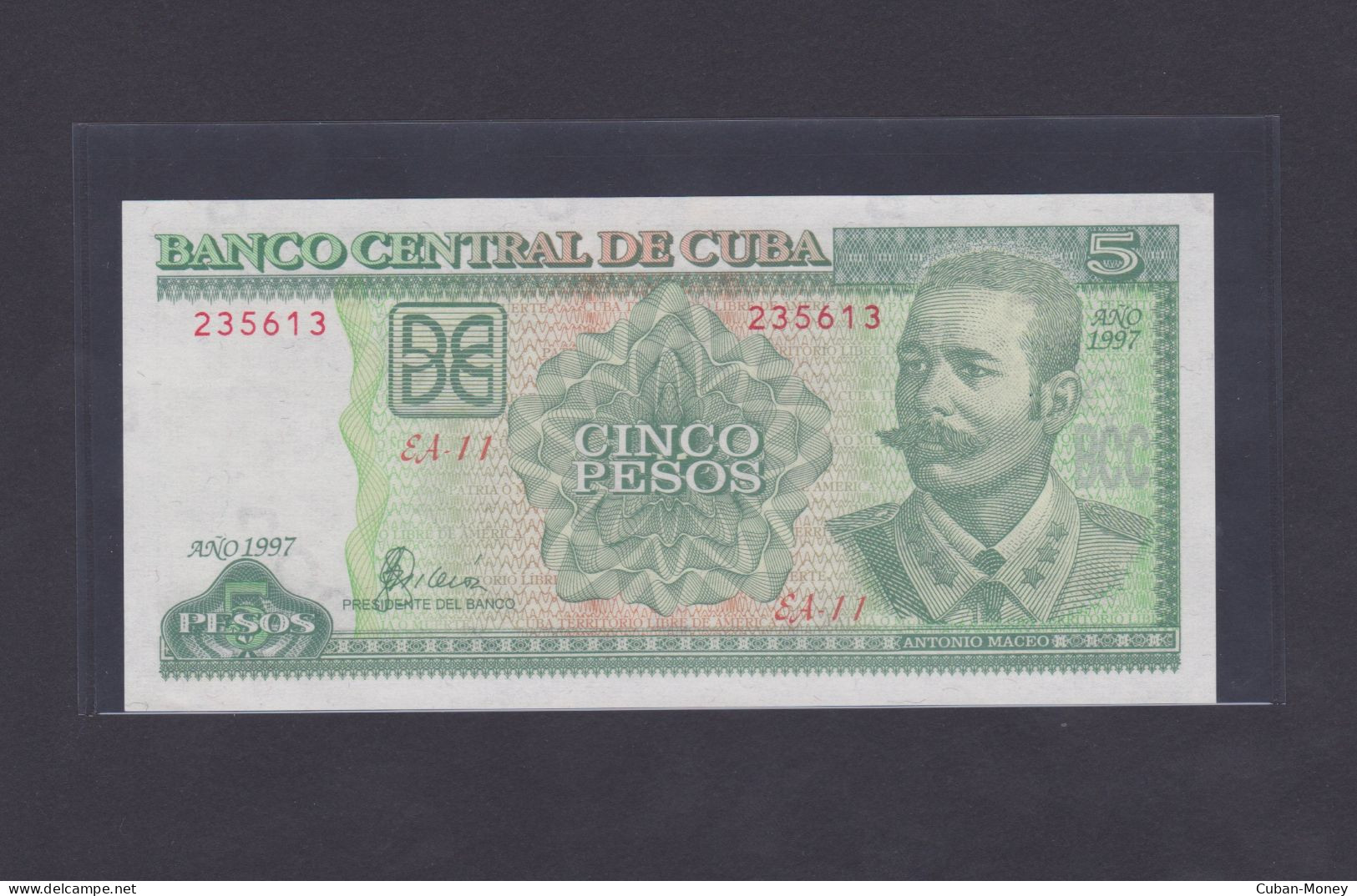 Cuba 5 Pesos 1997 SC / UNC - Kuba