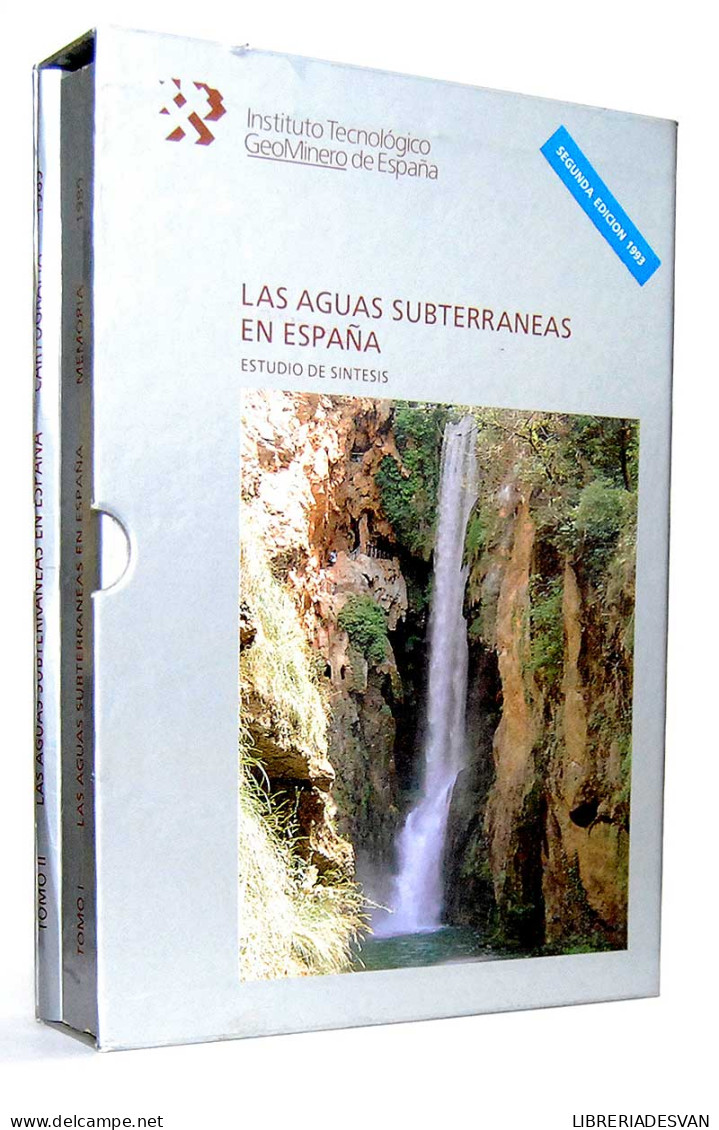 Las Aguas Subterráneas En España. Estudio De Síntesis. 2 Tomos En Estuche - Agustín Navarro Alvargonzález, Antonio - Pratique