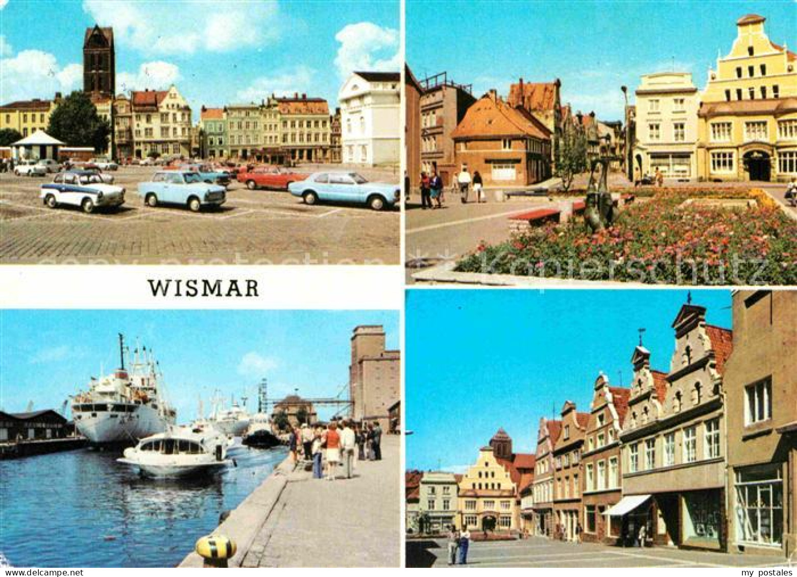 72630594 Wismar Mecklenburg Kraemerstrasse Hafen Hohestrasse Wismar - Wismar