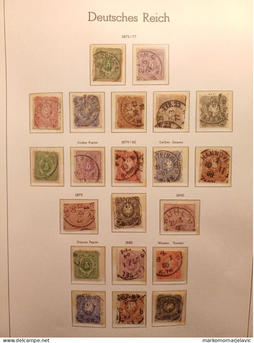 German (Deutsches) 2nd And 3rd Reich (1872-1945) With High Quality Mint And Used Stamps. - Collections
