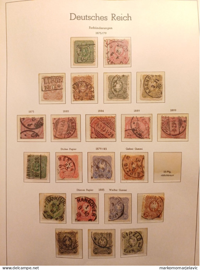 German (Deutsches) 2nd And 3rd Reich (1872-1945) With High Quality Mint And Used Stamps. - Collections