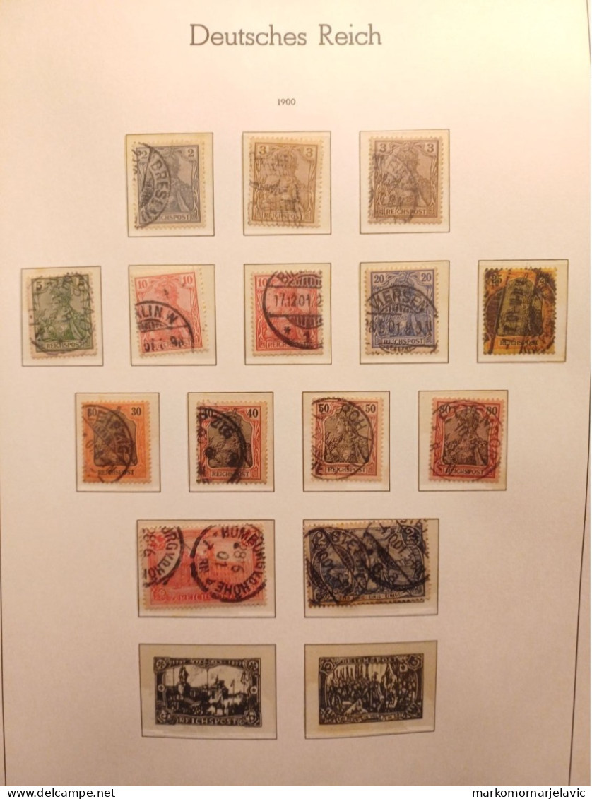 German (Deutsches) 2nd and 3rd Reich (1872-1945) with high quality mint and used stamps.