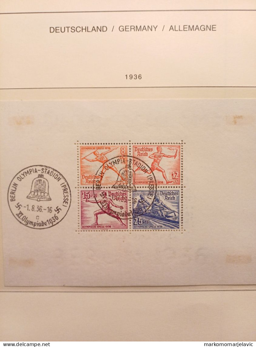 German (Deutsches) 2nd and 3rd Reich (1872-1945) with high quality mint and used stamps.