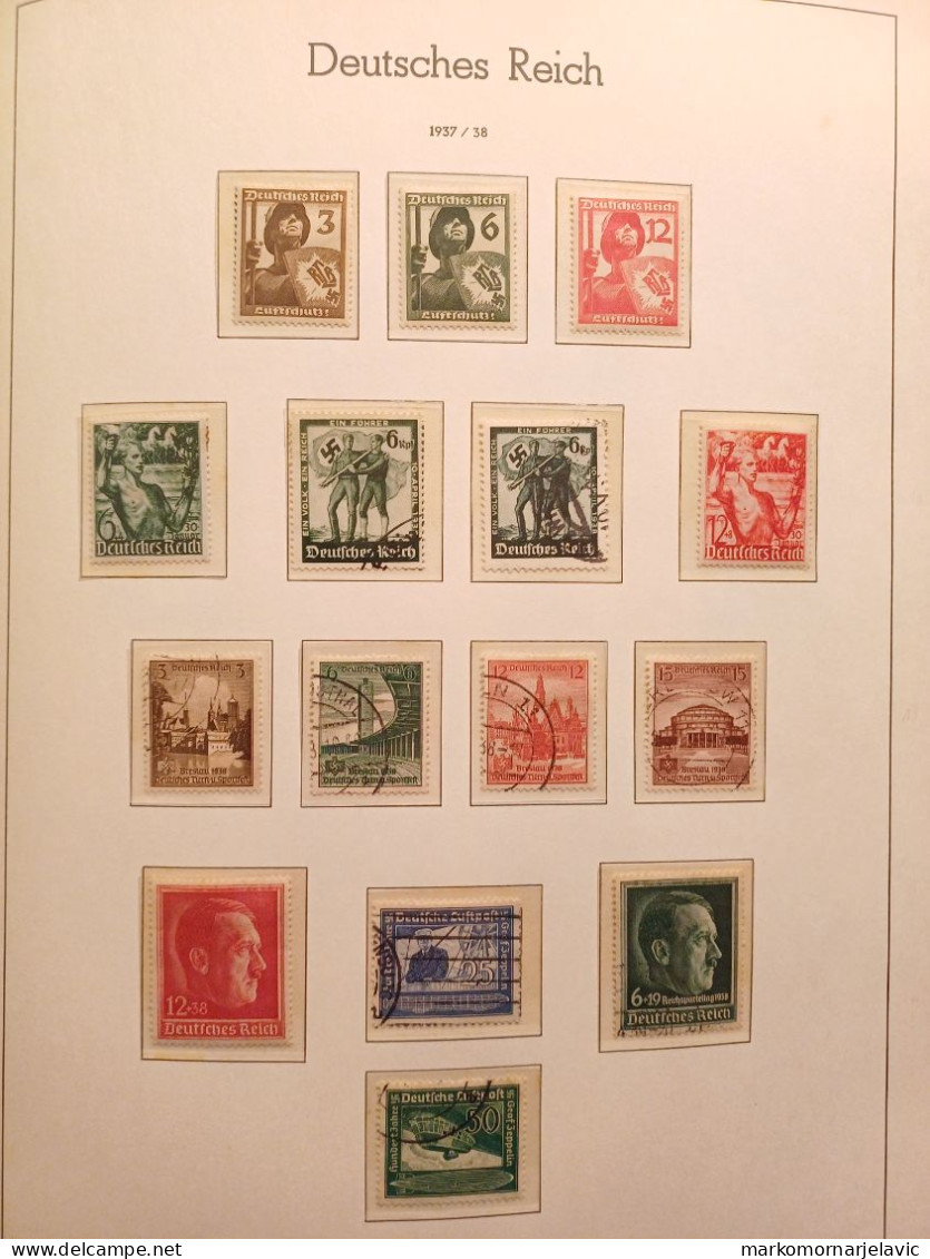 German (Deutsches) 2nd and 3rd Reich (1872-1945) with high quality mint and used stamps.