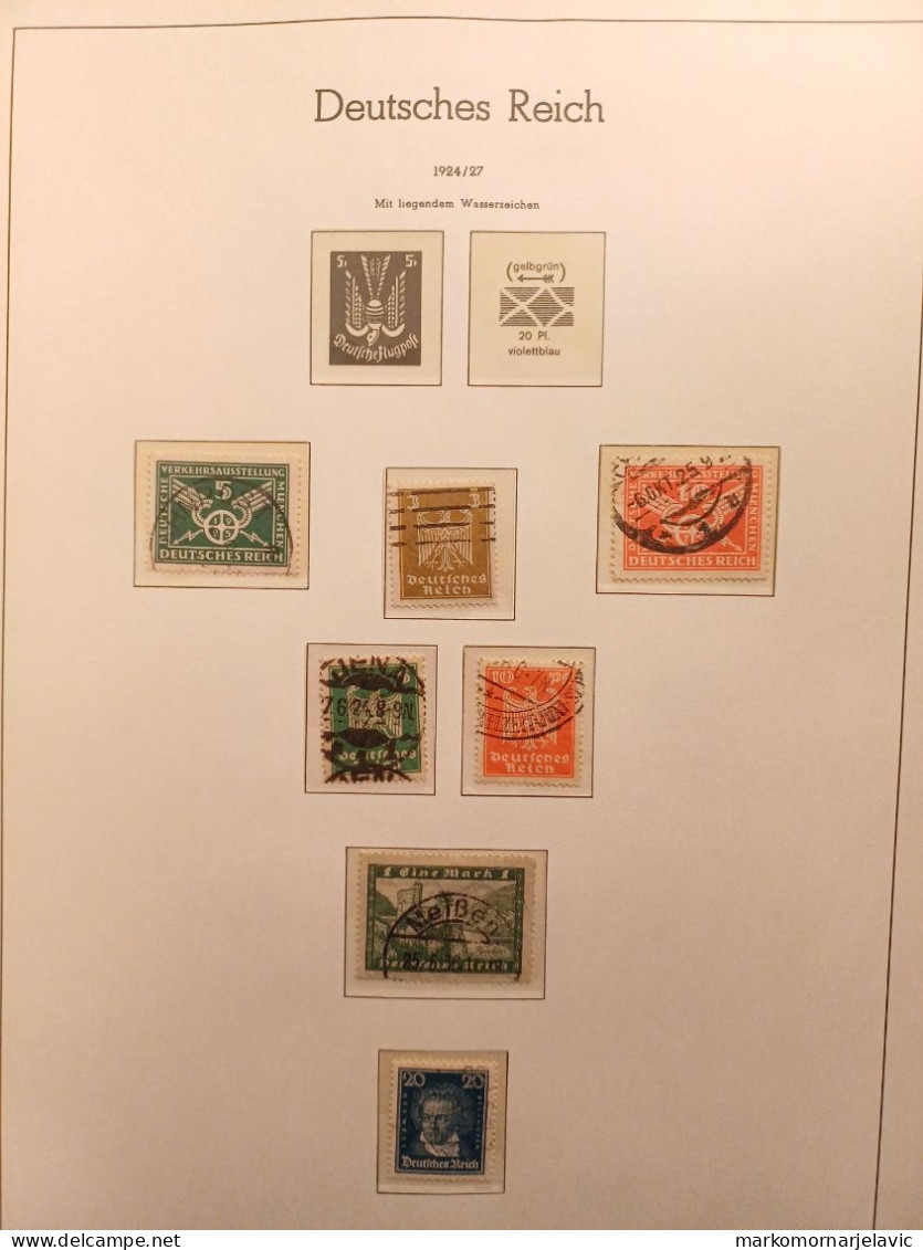 German (Deutsches) 2nd and 3rd Reich (1872-1945) with high quality mint and used stamps.