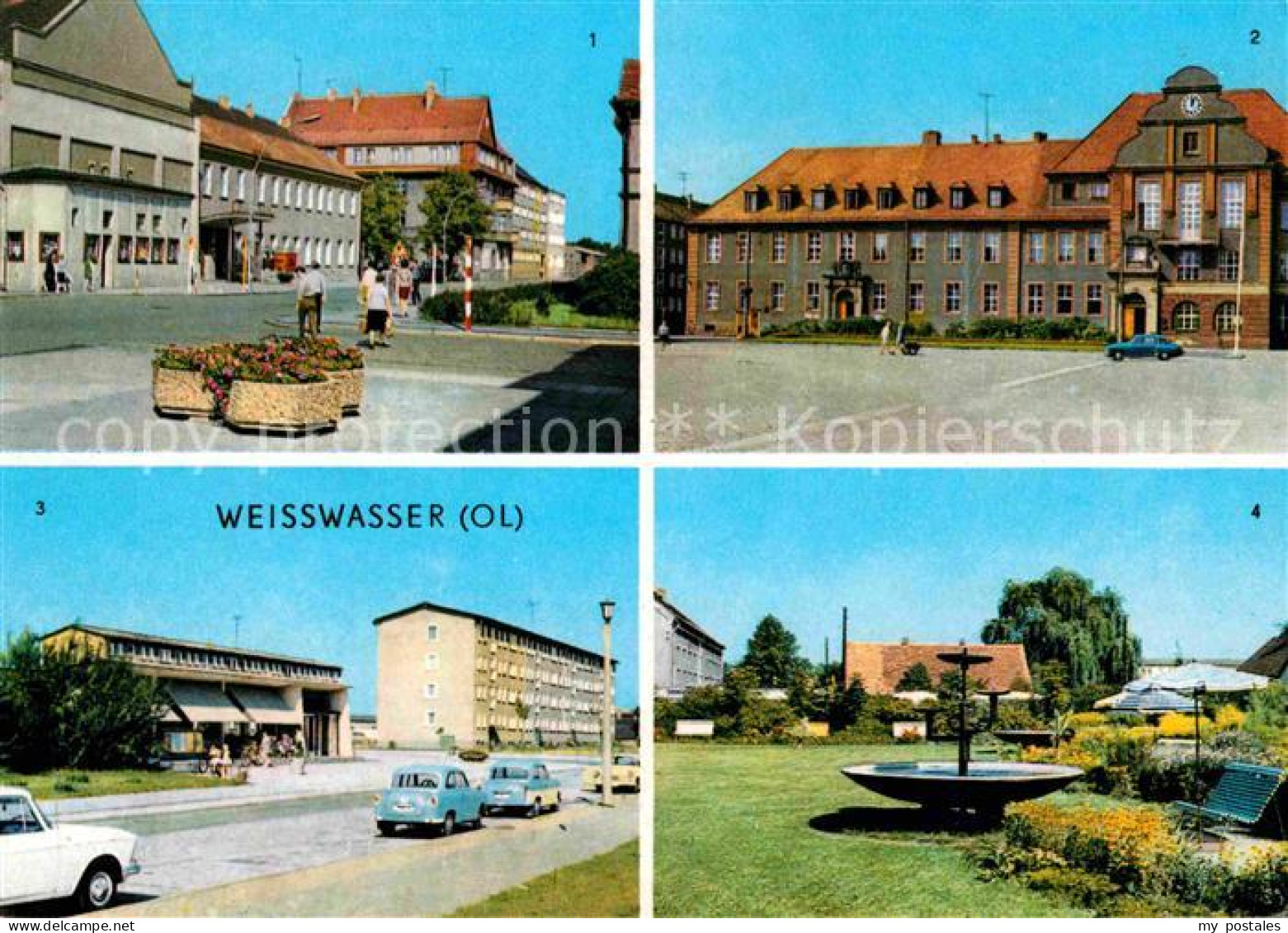 72630390 Weisswasser Oberlausitz Muskauer Strasse Rathaus Weisswasser - Weisswasser (Oberlausitz)