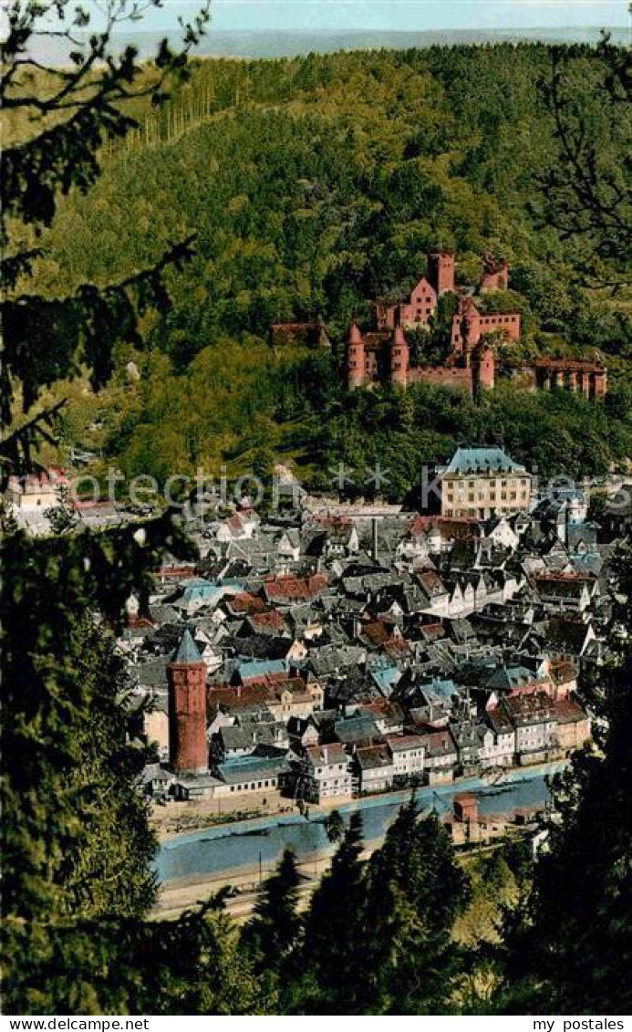 72630129 Wertheim Main Fliegeraufnahme Mit Schloss Bestenheid - Wertheim