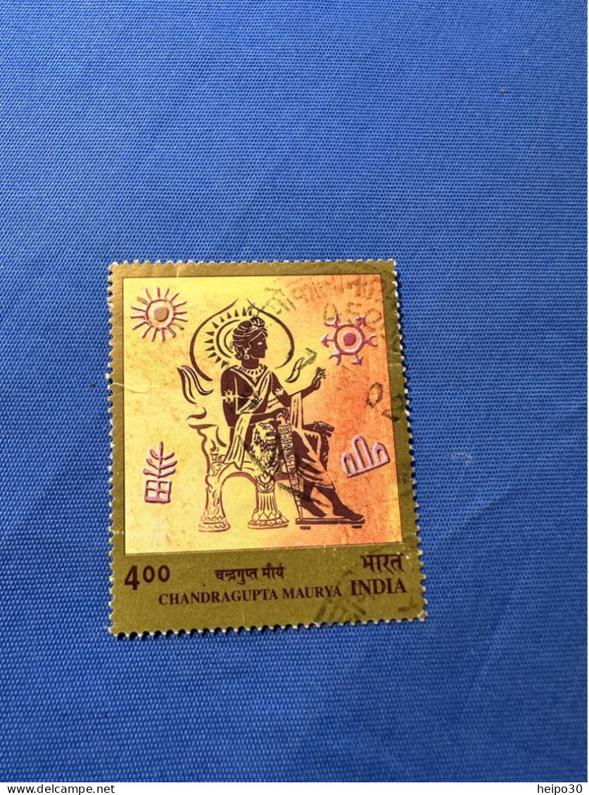 India 2001 Michel 1840 Chandragupta Maurya - Used Stamps
