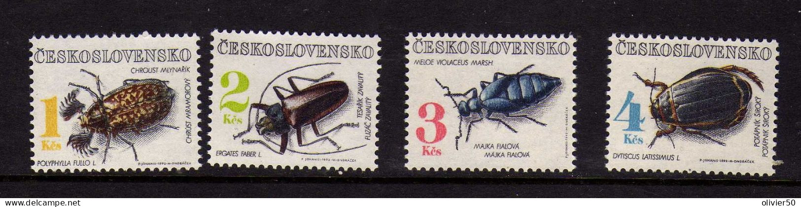 Tchequie -  Faune - Insectes -   Neufs** - MNH - Neufs