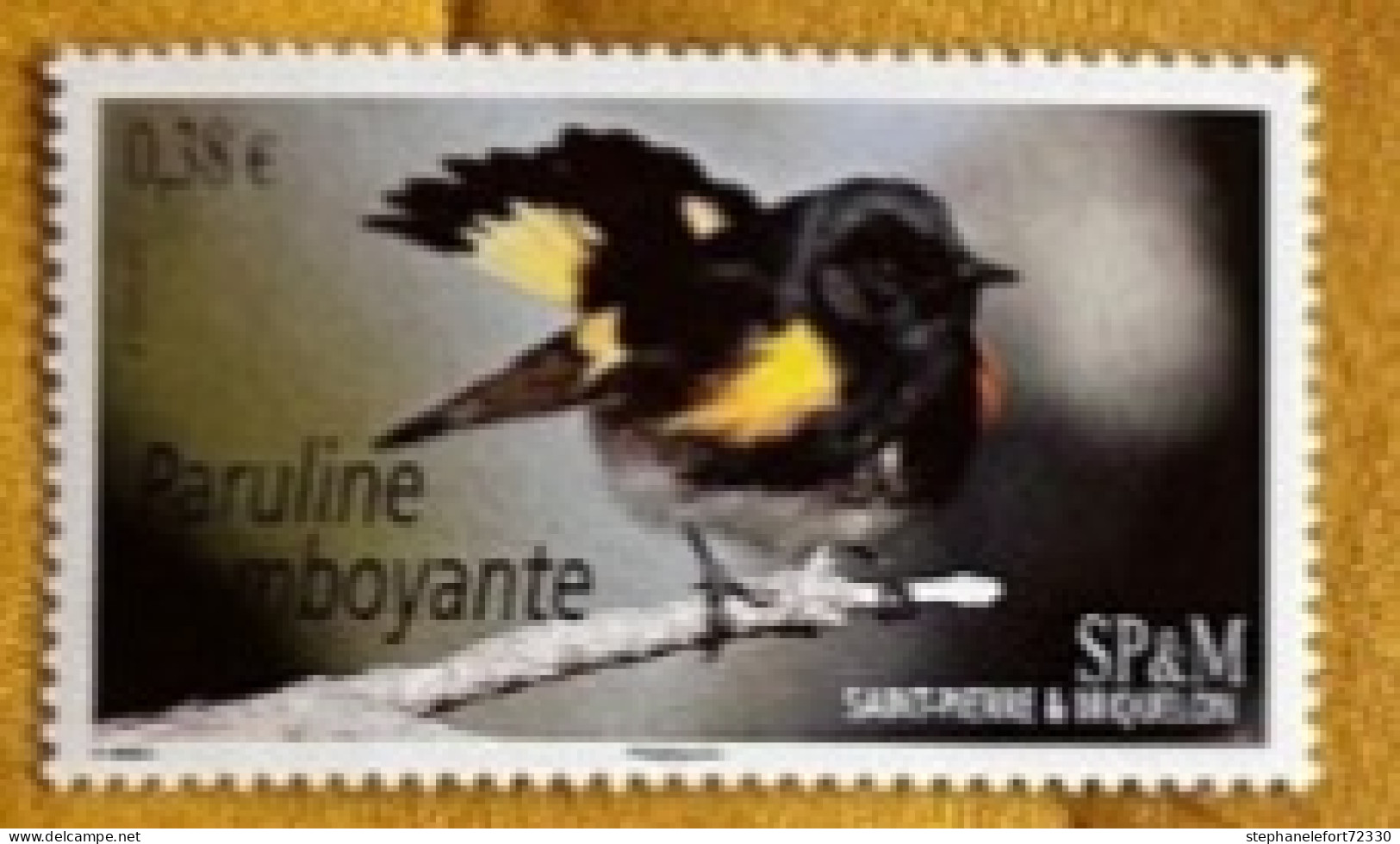 Saint-Pierre & Miquelon 2015  Neuf **  Paruline Flamboyantes - Unused Stamps