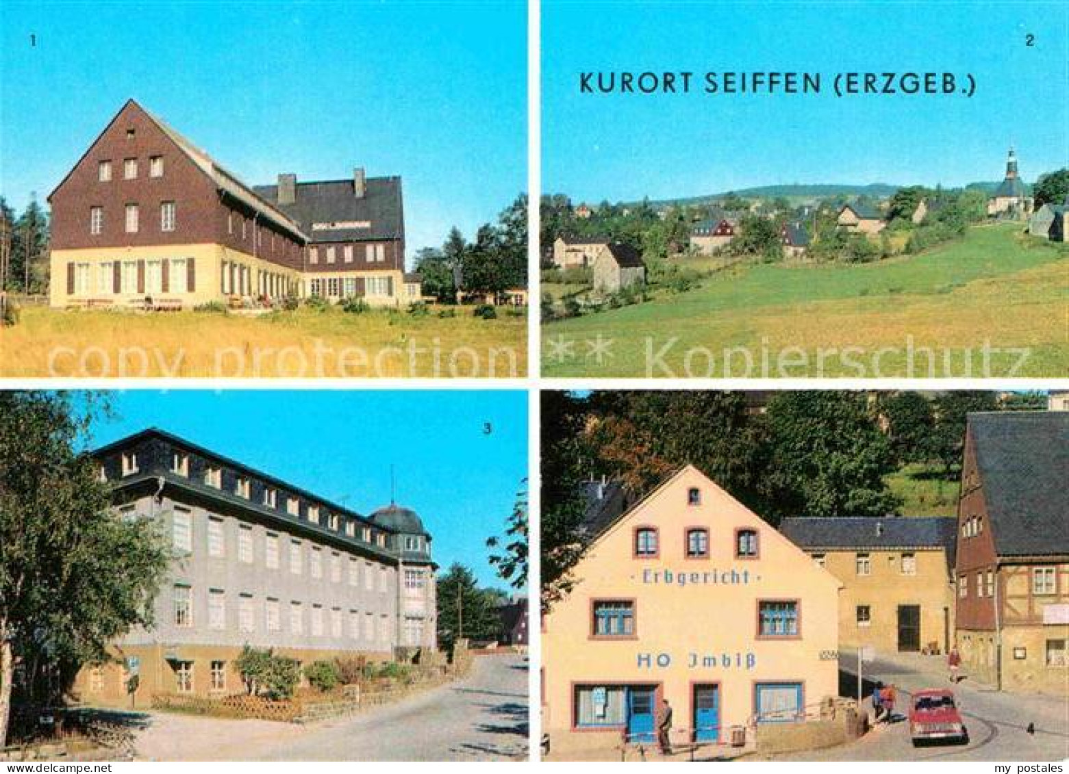 72629398 Seiffen Erzgebirge FDGB Erholungsheim Berghof Teilansicht Erzgeb Spielz - Seiffen