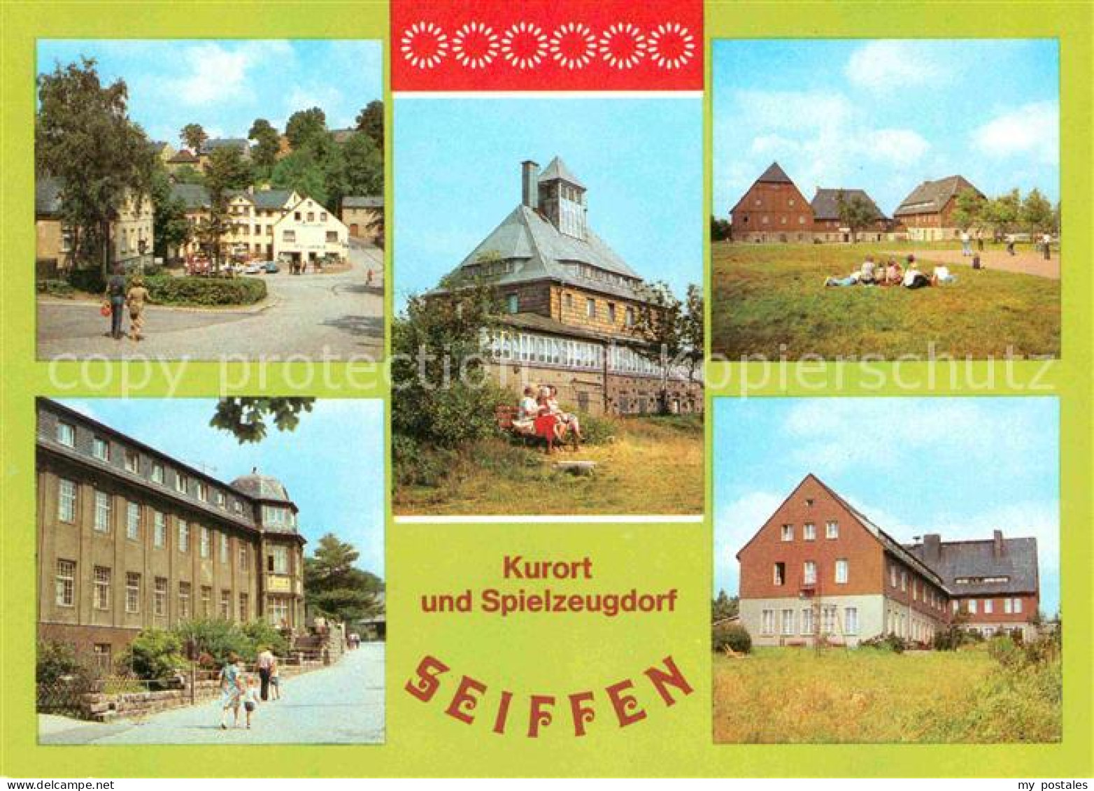 72629397 Seiffen Erzgebirge HOG Buntes Haus Spielzeugmuseum Bergbaude FDGB Erhol - Seiffen