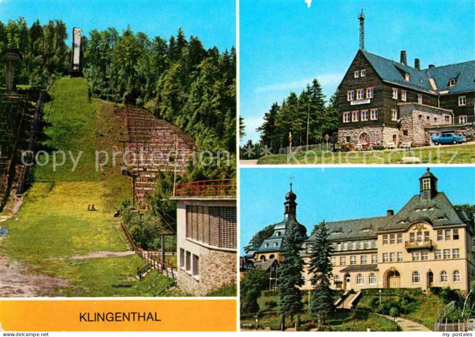 72629338 Klingenthal Vogtland Jugendherberge Klement Gottwald Rathaus Klingentha - Klingenthal