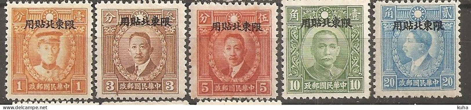 China Chine  Sinkiang 1933 - Sichuan 1933-34