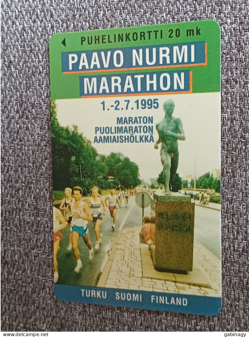 FINLAND - TTL-D-190 - Paavo Nurmi Marathon –95 - STATUE - 10.000EX. - Finland