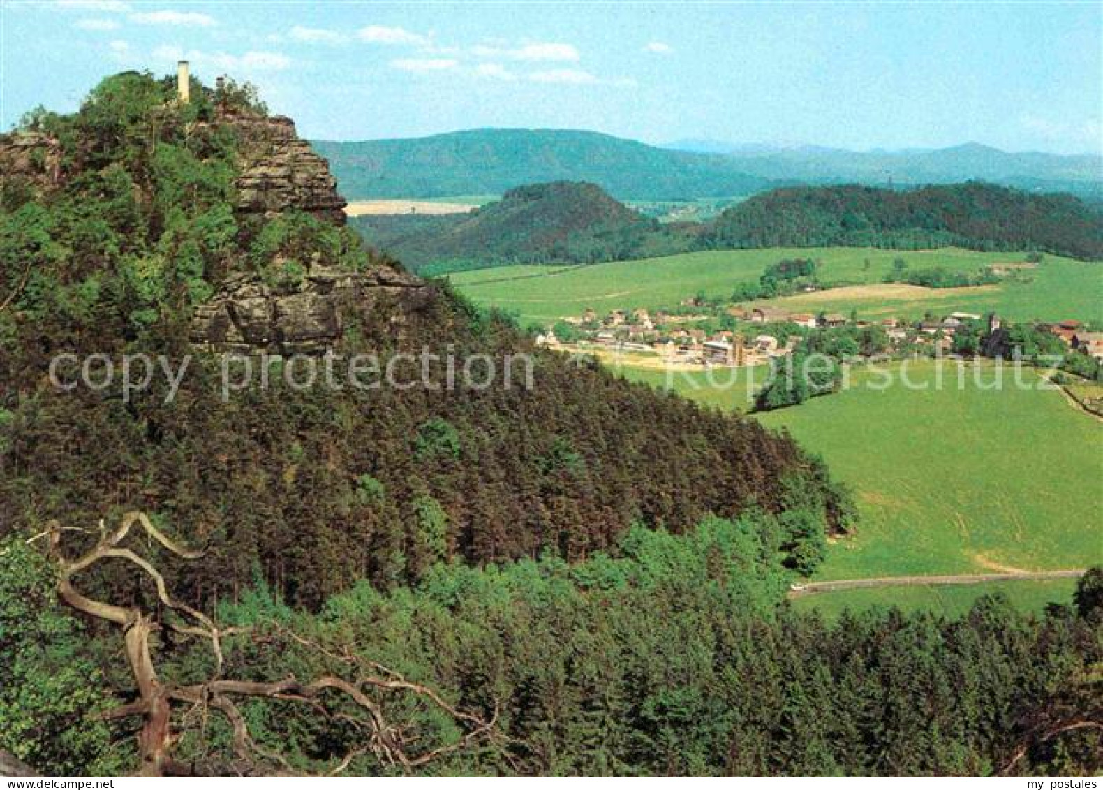 72629188 Papstdorf Blick Vom Goehrisch Gohrisch - Gohrisch