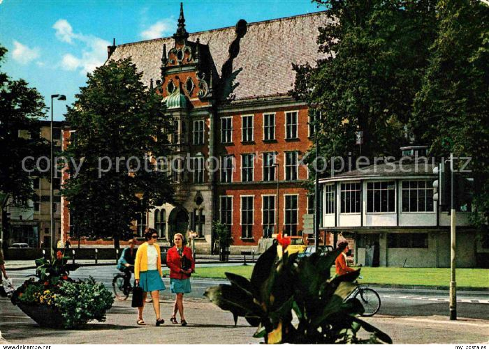 72628516 Oldenburg Niedersachsen Hauptpost Mit Stautorcafe Oldenburg (Oldenburg) - Oldenburg