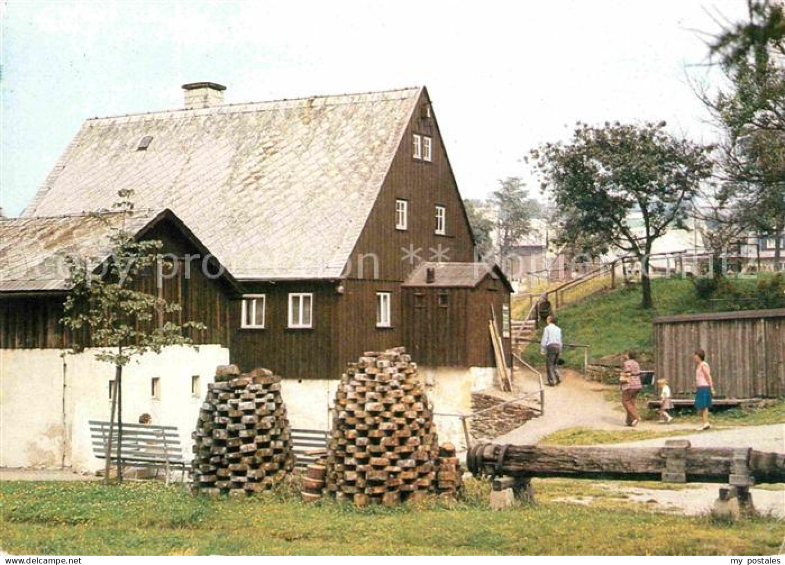72628479 Seiffen Erzgebirge Erzgebirgisches Freilichtmuseum Wasserkraftdrehwerk  - Seiffen